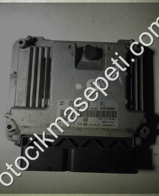 CHEVROLET CAPTİVA MOTOR BEYİNİ  0281016588  -  25181343 - Chevrolet Çıkma Parça