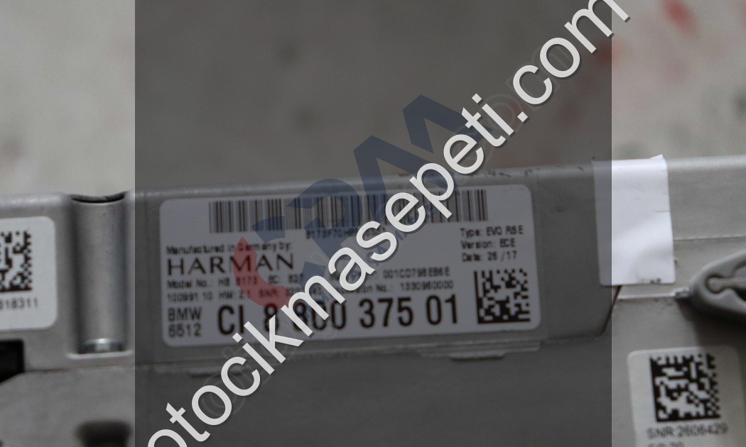BMW 5 SERİSİ G30 G31 750İ G12 F15 TEYP NAVİGASYON 8800375