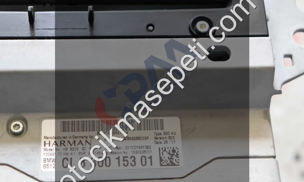 2017 BMW 5 SERİSİ F20 F30 LCİ F15 G30 TEYP NAVİGASYON 880015301