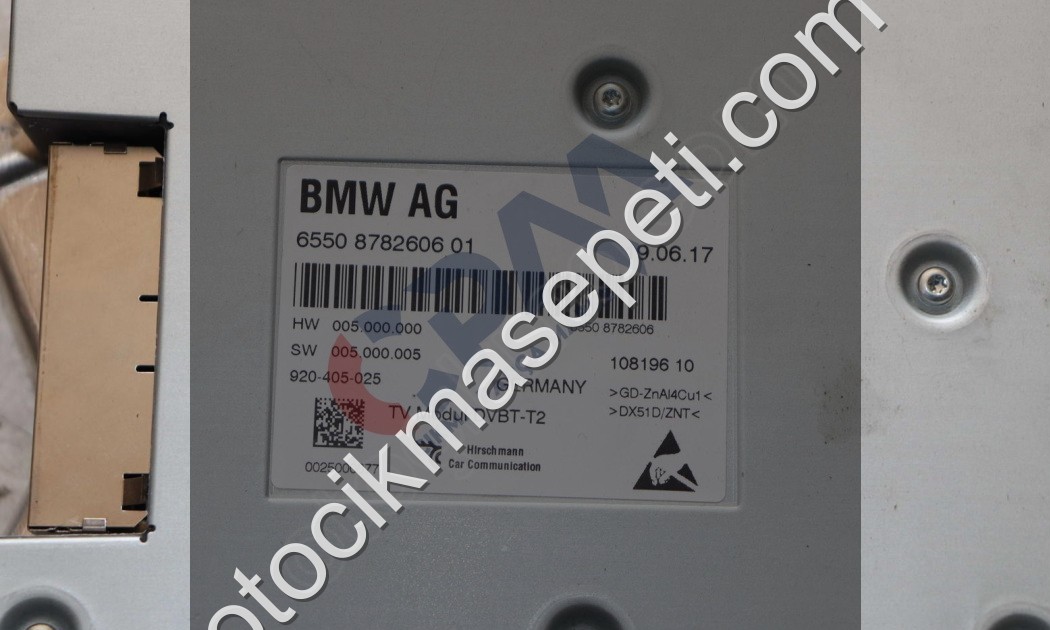 BMW 5 SERİSİ F10 F30 F32 G30 G11 TEYP NAVİGASYON 65508782606