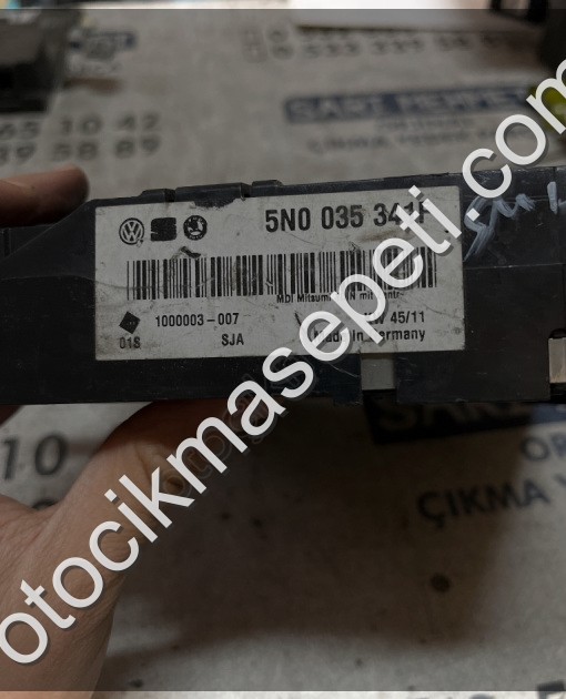 ÇIKMA GOLF 7 5N0 035 341 F MULTİMEDYA ARAYÜZ KONTROL MODÜLÜ