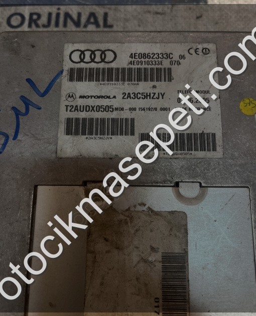 ÇIKMA AUDI A6 4E0862333C TELEFON MODÜLÜ