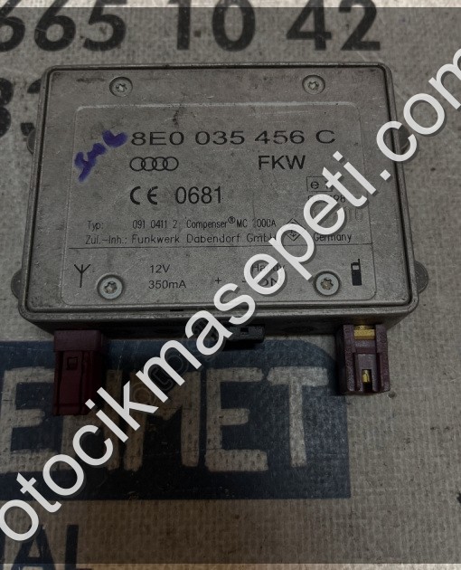 ÇIKMA AUDI Q7 8E0 035 456 C 8E0035456C ANTEN MODÜLÜ
