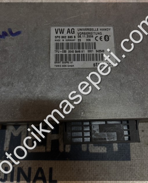 ÇIKMA SKODA OCTAVIA 2 5P0 862 335 B 5P0862335B BLUETOOTH MODÜLÜ