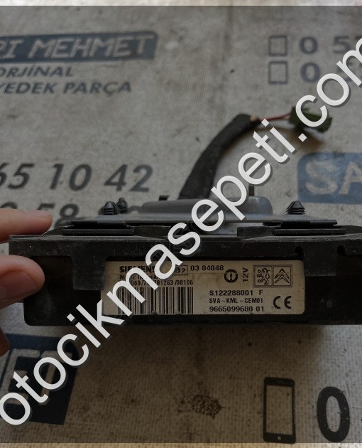 ÇIKMA PEUGEOT 407 122288001 F 122288001F BLUETOOTH MODÜLÜ