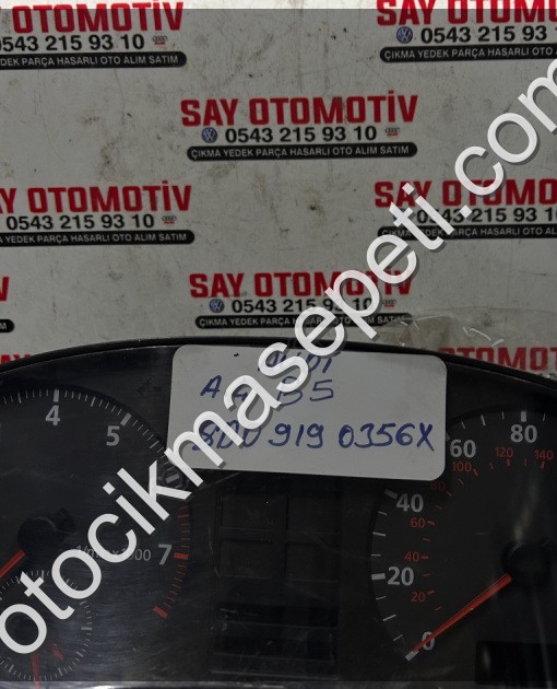 8D0919033M AUDİ A4 B5 A6 BENZİNLİ GÖSTERGE KM SAATİ 1995/96/97
