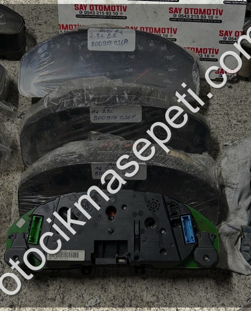8D0919911 AUDİ A4 B5 A6 BENZİNLİ GÖSTERGE  KM SAATİ 1998/1999