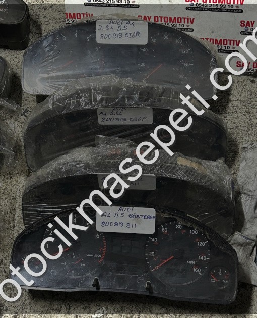 8D0919911 AUDİ A4 B5 A6 BENZİNLİ GÖSTERGE  KM SAATİ 1998/1999