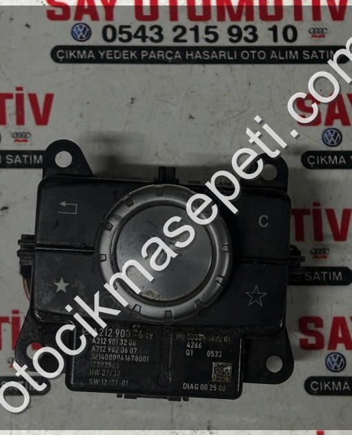 A2129007619 MERCEDES W212 E212 NAVİGASYON TEYP JOİSTİK DÜĞMESİ
