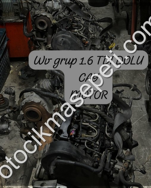 1.6 CAY PASSAT LEON OCTAVİA JETTA CADDY DOLU MOTOR ENGİNE