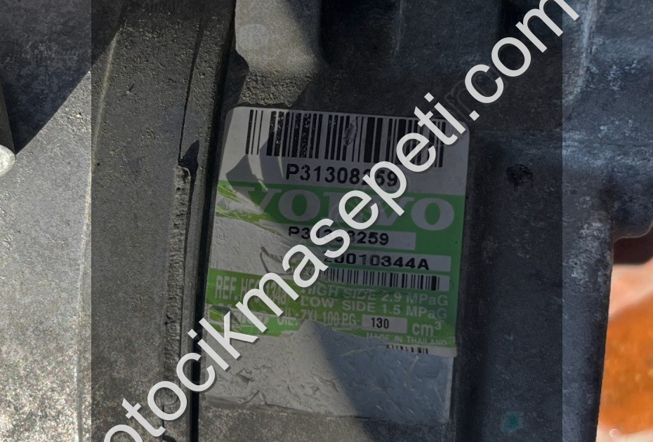 VOLVO XC90 D5 KLİMA KOMPRESÖRÜ 2.4 DİZEL 2005-2010 P31308259