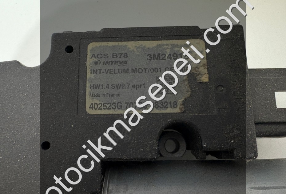 CİTROEN C4 C5 SUNROF MOTORU