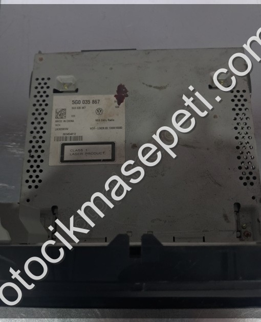 GOLF 7 MULTİMEDYA OYNATICI ORJINAL