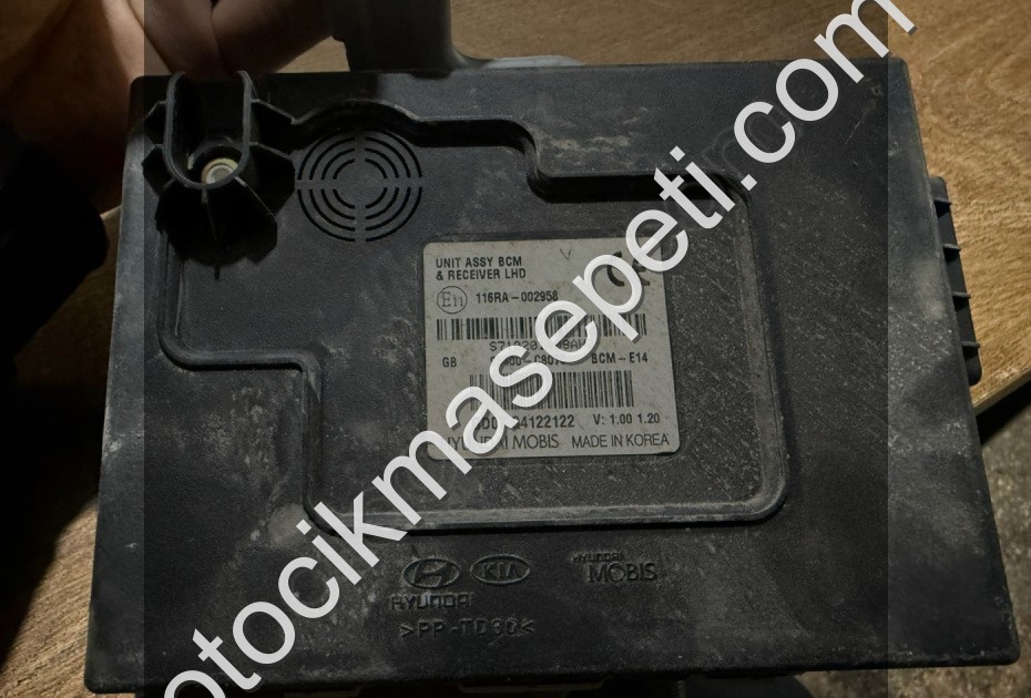 2017 HYUNDAİ İ20 1.4 BENZİN BCM BEYNİ 116RA 002958 ORJ ÇIKMA