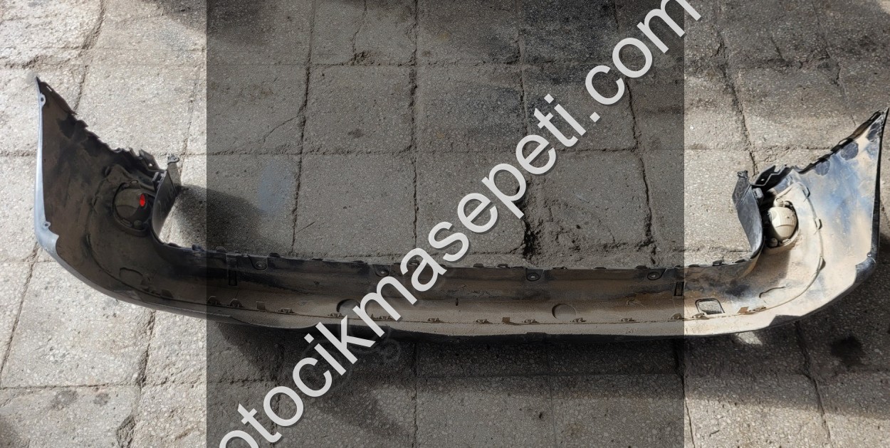 Renault Kangoo III Arka Tampon 2008-2020 ORJİNAL SİYAH 7701478196